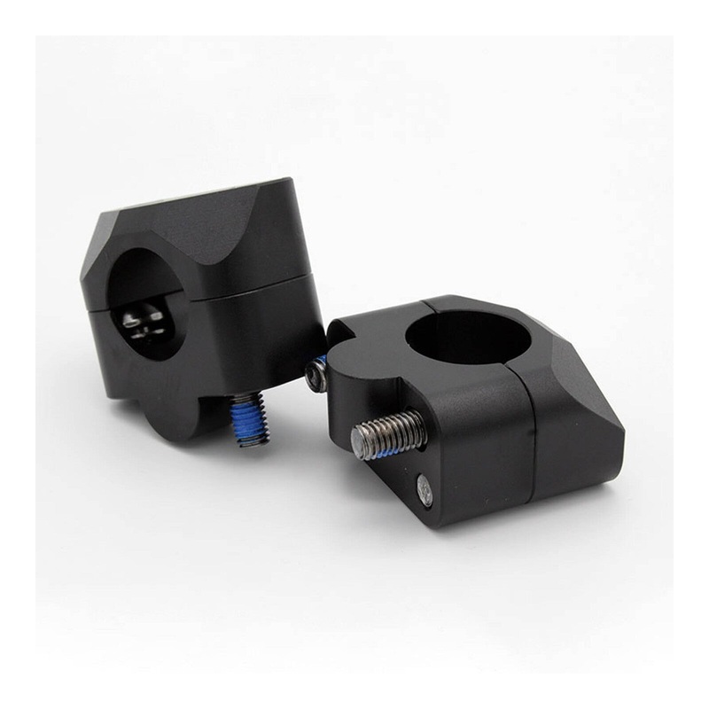 Whites Handlebar Mount 1-1/8" Taper Adaptor Black