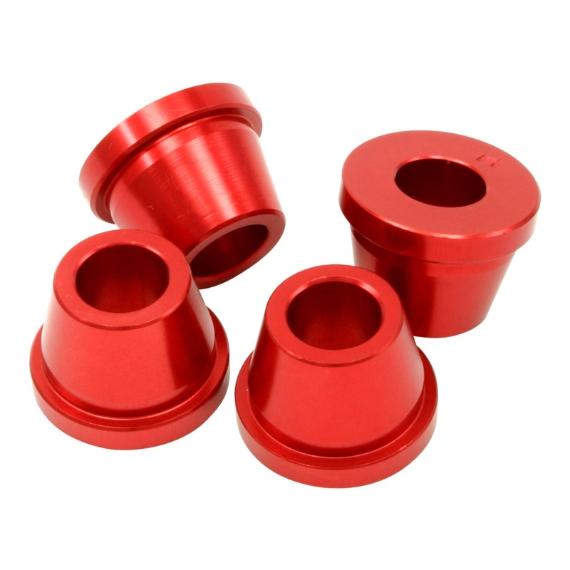 Zeta Rubber Killer - Red 4pcs Suzuki RM/RM-Z