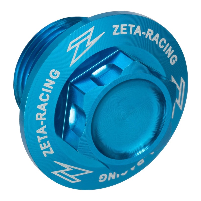 Zeta Axle Stop Bolt M20X19-P1.5 H21 - H-Blue