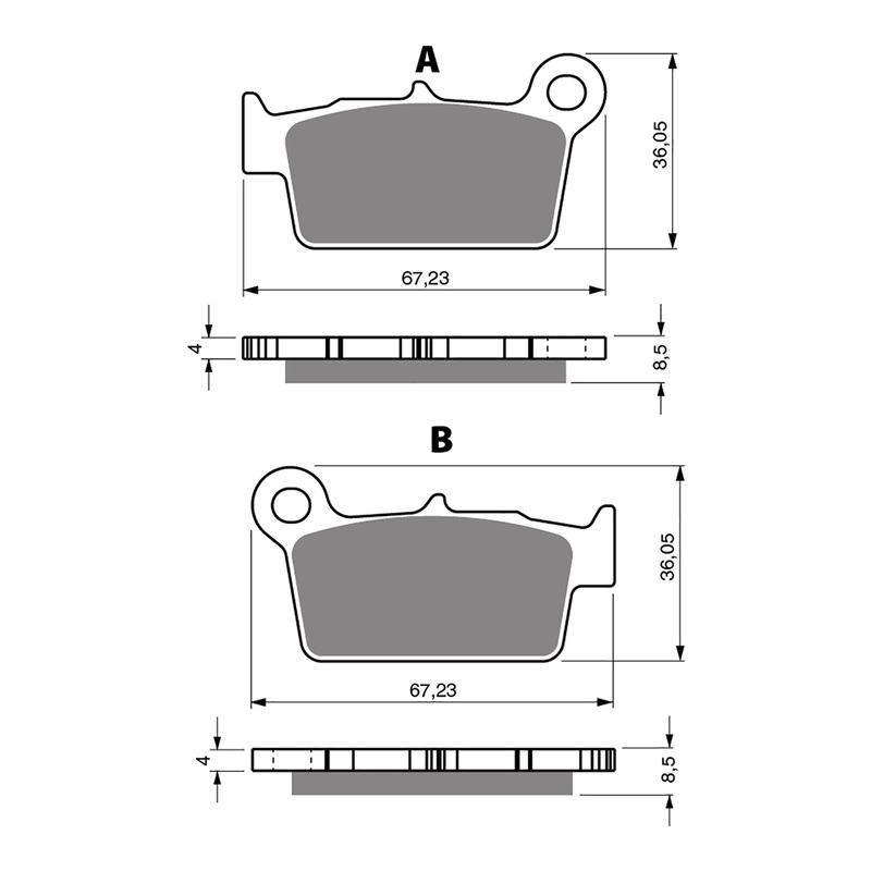 Brake Pads Goldfren GF346 - K5